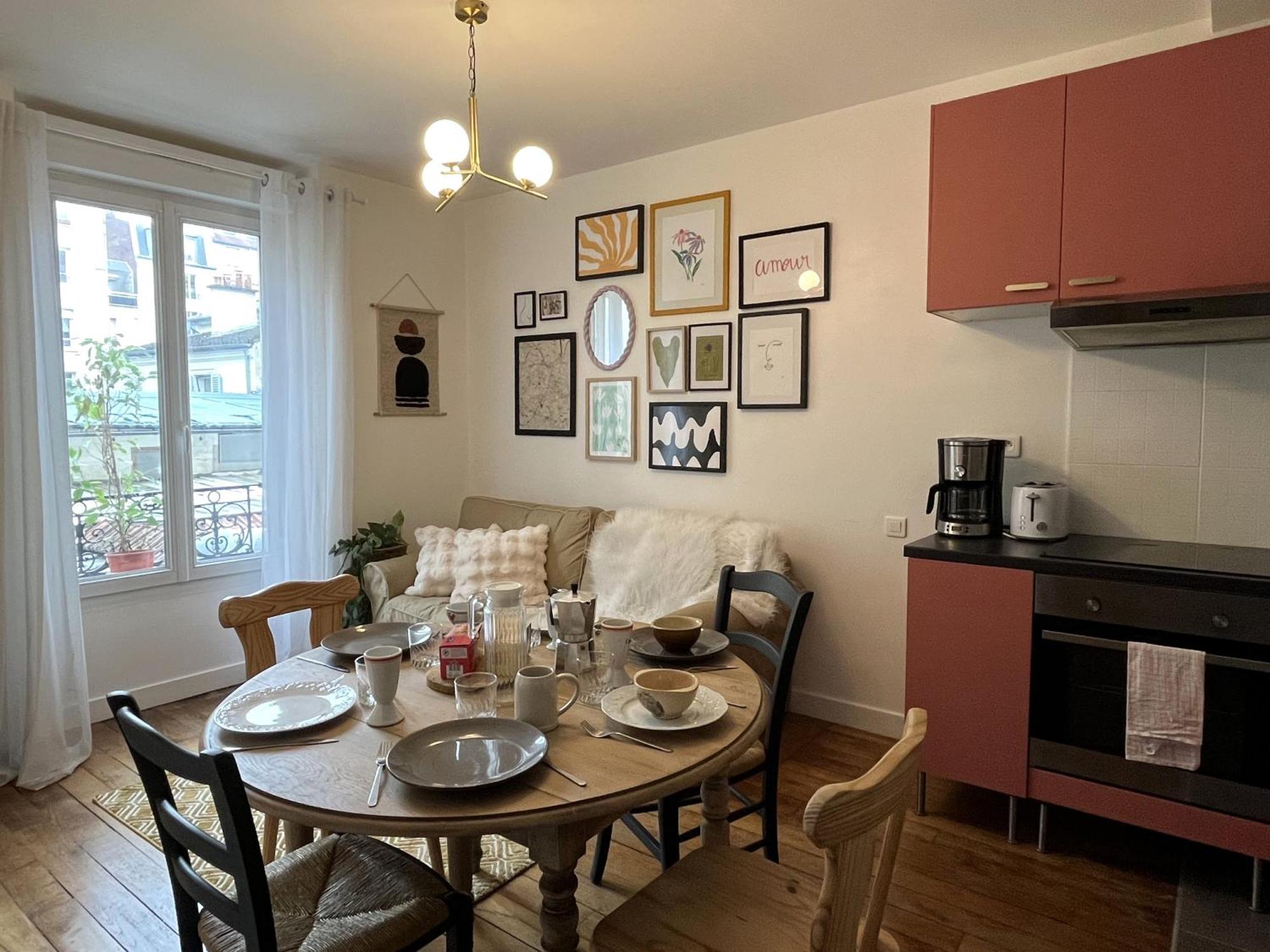 Lovely Haussmannian Flat In Montparnasse Parijs Buitenkant foto